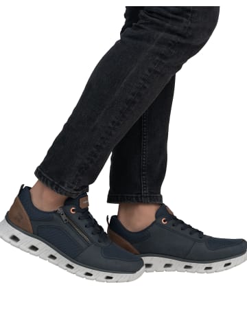 rieker Schnürschuhe in nero/schwarz