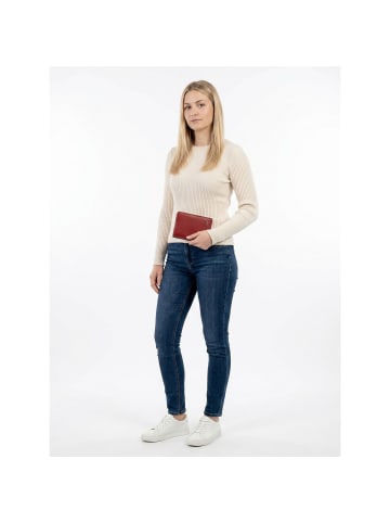 Golden Head Polo Geldbörse RFID Schutz Leder 12.5 cm rot