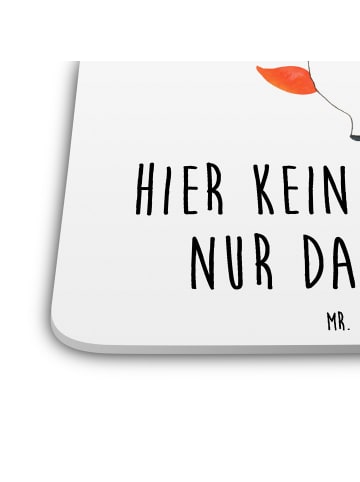 Mr. & Mrs. Panda Untersetzer Einhorn Dankeschön mit Spruch in Weiß