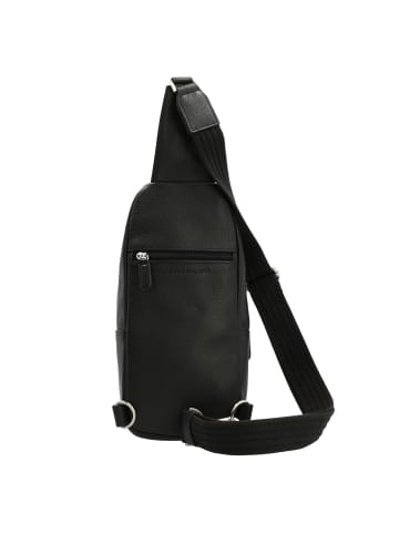 PICARD Milano Umhängetasche Leder 13 cm in schwarz