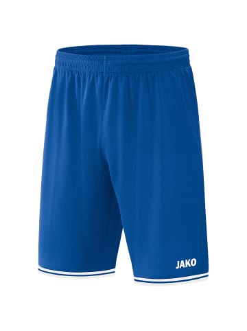 Jako Trainingsshorts Center 2.0 in blau / weiß