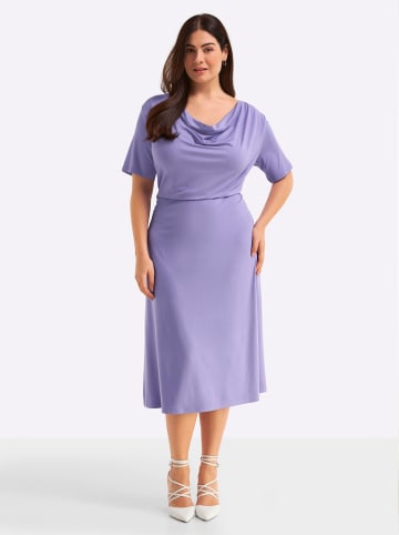 sheego Jersey-Kleid in lavendel