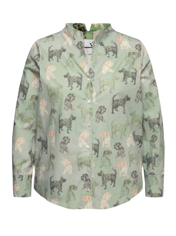 Ulla Popken Bluse in oliv