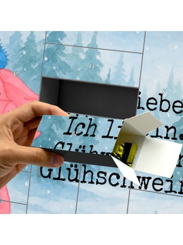 Mr. & Mrs. Panda Adventskalender Selbst Befüllen Schwein Glühwei... in Weiß