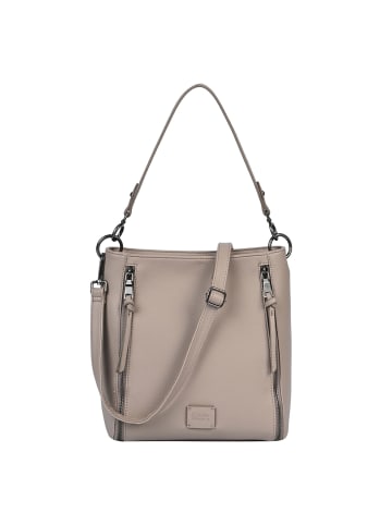 FREDs BRUDER Bestie Schultertasche Leder 28 cm in sandy taupe