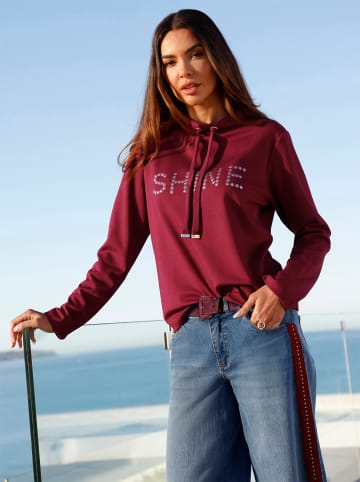Heine Sweatshirt in dunkelrot