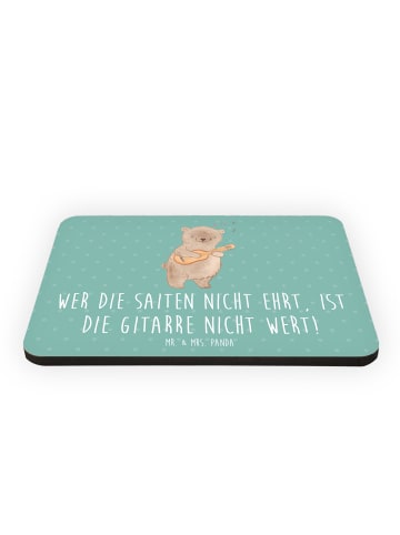 Mr. & Mrs. Panda Magnet Gitarre Wert mit Spruch in Meeresbrise