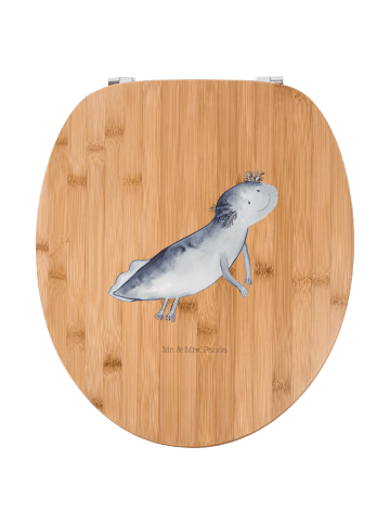 Mr. & Mrs. Panda Toilettensitz Axolotl Schwimmen ohne Spruch in Braun