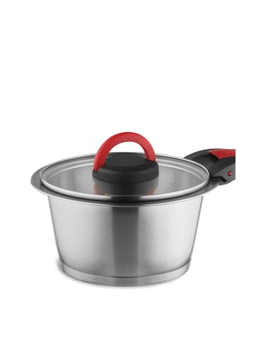 Kuppels Topf QUICK CLACK PRO in silberfarben