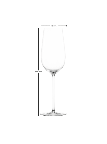 Zwiesel Glas 6er Set Champagnergläser VUELO 323 ml in transparent