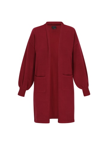 DreiMaster Women Cardigan in burgundy