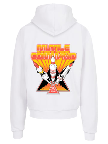 F4NT4STIC Heavy Hoodie Arcade Triple Shot Atari Retro Gaming in weiß
