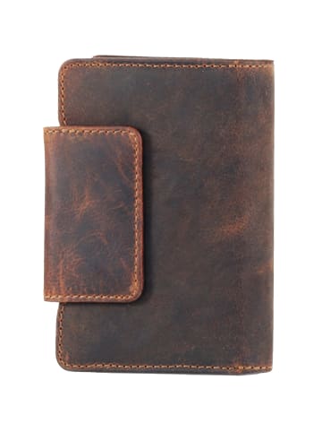 Greenland Nature Montana Geldbörse Leder 10 cm Handyfach natur