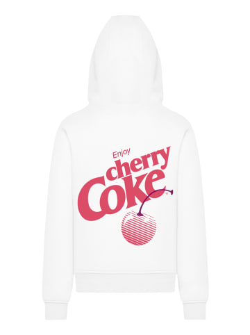 F4NT4STIC Hoodie Coca Cola Enjoy Cherry Coke in weiß