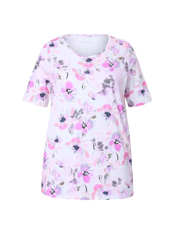 Ulla Popken Shirt in schneeweiß