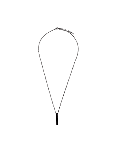 Steel_Art Halskette Damen Kyrus schwarz farben in schwarz