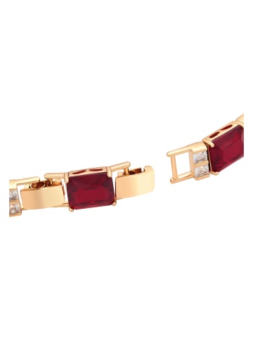 NAEMI Women Bracelet in Rose Gold Red