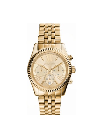 Michael Kors Chronograph Lexington "gold" in Gold