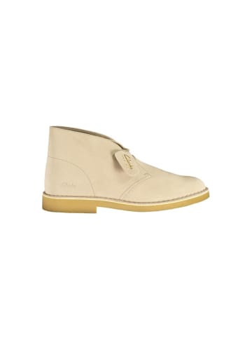 Clarks Beige Wildleder Herren Stiefel