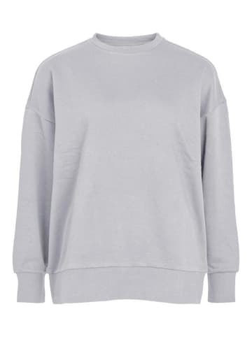 Vila Sweatshirt in Light Grey Melange
