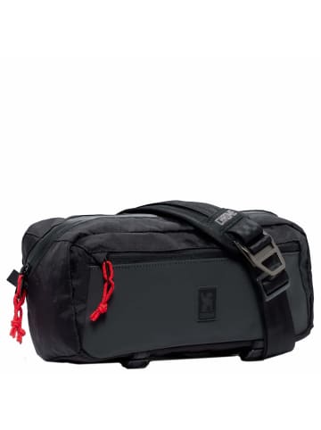 CHROME Mini Kadet Sling Bag 5 - Umhängetasche 34 cm (black canvas leather) in black xrf
