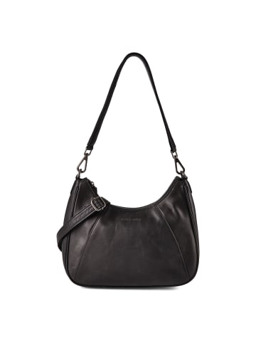 Greenburry Fiorentina Schultertasche Leder 30 cm black