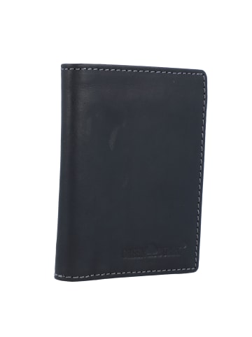 Greenburry Vintage Ausweisetui RFID Leder 9 cm schwarz