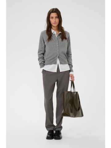 PART TWO Pants Suiting AlmaPW Easy fit in Gray Flannel Melange
