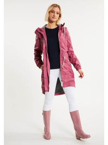 Schmuddelwedda Damen Regenmantel in Himbeerpink
