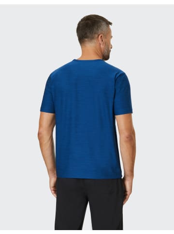 Joy Sportswear Rundhalsshirt VITUS in strong blue melange