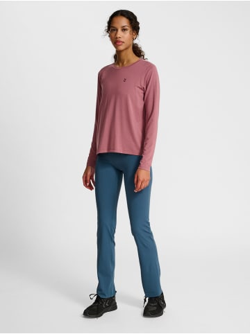 Hummel T-Shirt Hmlyoga Damen in WISTFUL MAUVE