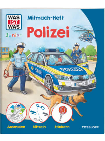 Tessloff Buch - WAS IST WAS Junior Mitmach-Heft Polizei