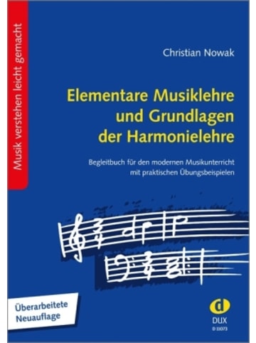 Edition Dux Buch - Elementare Musiklehre und Grundlagen der Harmonielehre