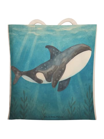 Mr. & Mrs. Panda Tasche Orca Design ohne Spruch in Weiß