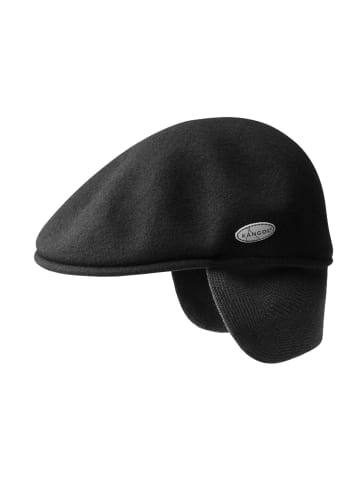 kangol Schirmmütze einteilig in schwarz