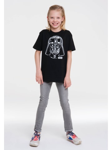 Logoshirt T-Shirt Darth Vader - Portrait in schwarz