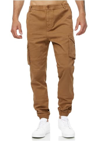 Tazzio Cargohose "A300" - Regular Fit - in Camel