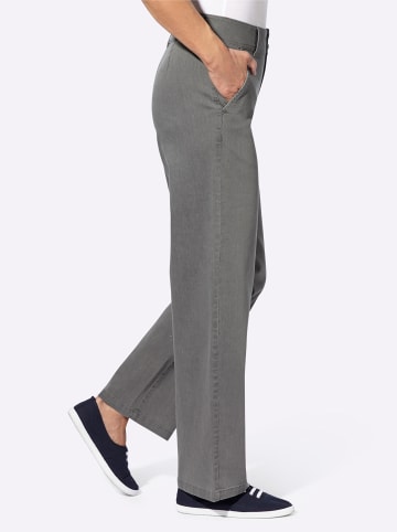 Sieh an! Jeans in stone-grey-denim