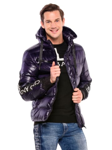 Cipo & Baxx Steppjacke in Dunkelblau