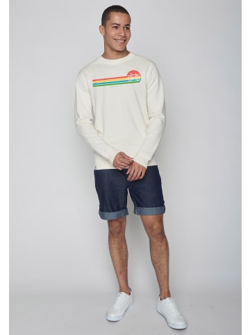 GreenBomb Summer Wild Bike Sunset Stripes in Creme Weiß