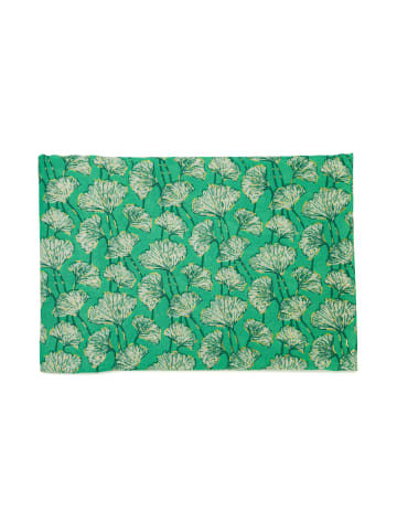 Harpa Schal CLOVER in emerald green-gold