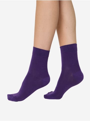 Nur Die  Freizeitsocken Colour Socken bunt in violett