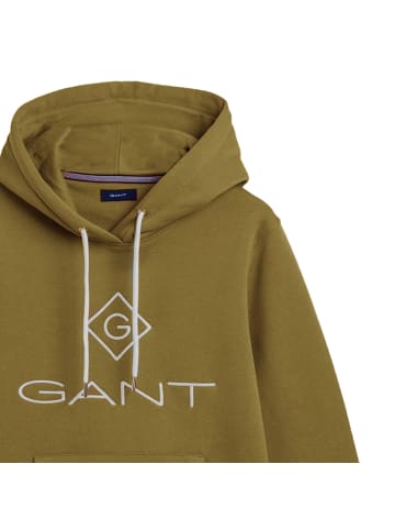 Gant Sweatshirt in Grün (Utility Green)