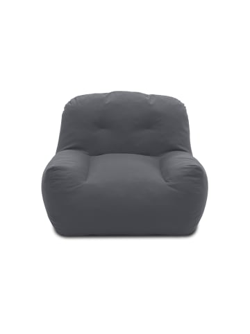 58 aufm Kessel GARTENLOUNGE Sessel Branizlawa 103x71x102 mit Outdoorbezug dunkelgrau