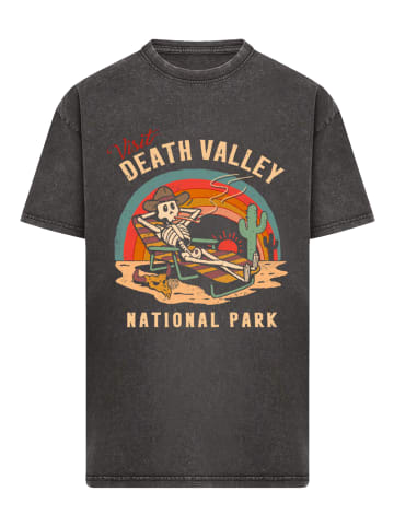 F4NT4STIC Oversize T-Shirt US National Parks Visit Death Valley in schwarz
