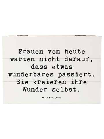 Mr. & Mrs. Panda Geschenkbox Spruch Hoffnung schaffen mit Spruch in Weiß