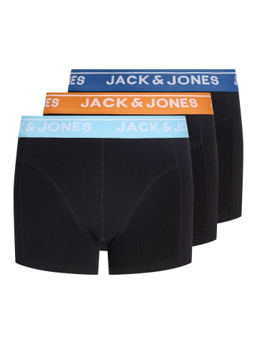JACK & JONES Junior 3er-Pack Trunks in Black