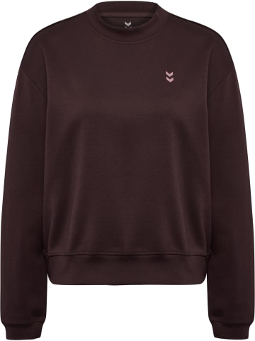 Hummel Sweatshirt Hmlyoga Damen in FUDGE