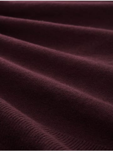 Tom Tailor Pullover in dark red mélange