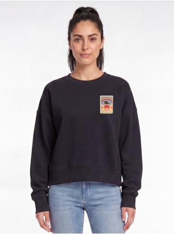 wat? Apparel Sweatshirt Tarot The Chocolate in Schwarz